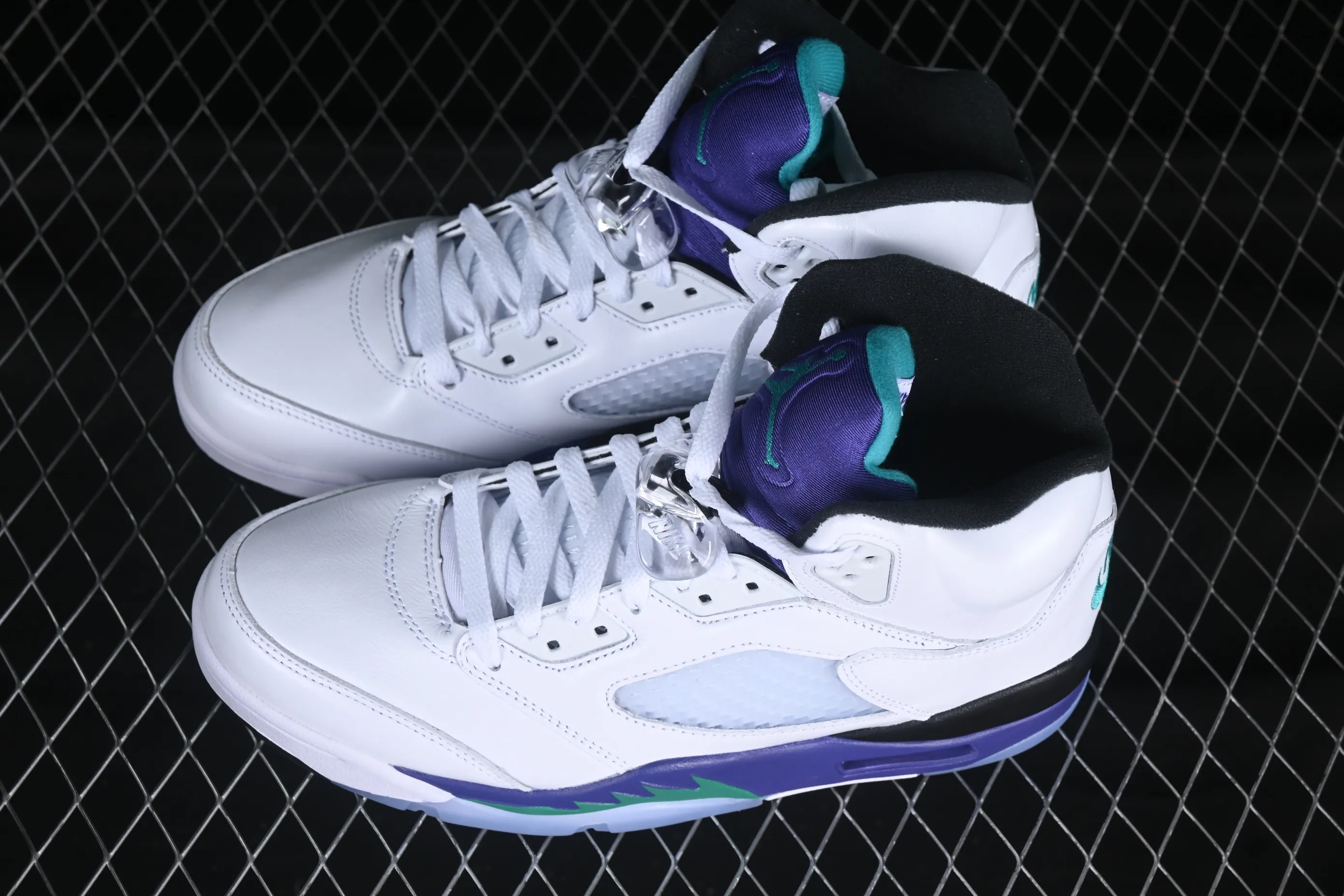 All categories Air Jordan Jordan series basketball shoes Air Jordan 5 Air Jordan 5 OG "Grape" AJ5 Joe 5 White Grape HQ7978-100